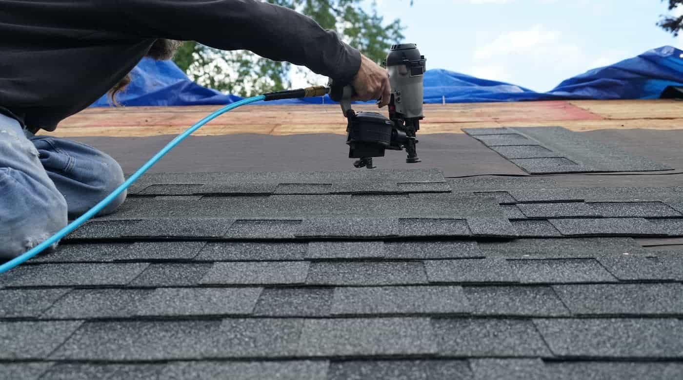 new roof installation